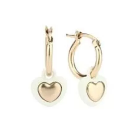 Orecchini cerchio cuore - Thun