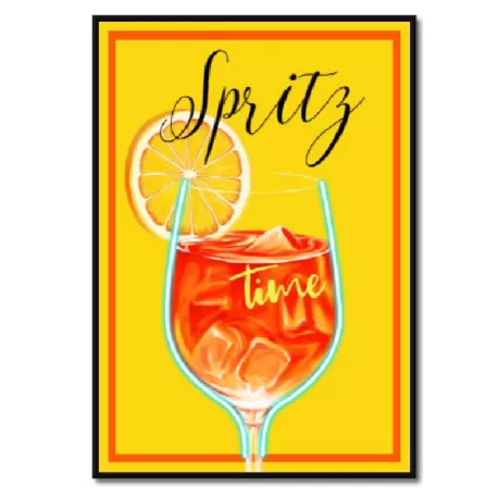 Quadro led, Spritz Cm.60x80 - Palais Royal