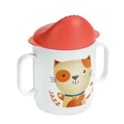 Bicchiere bambino con coperchio Cc.250