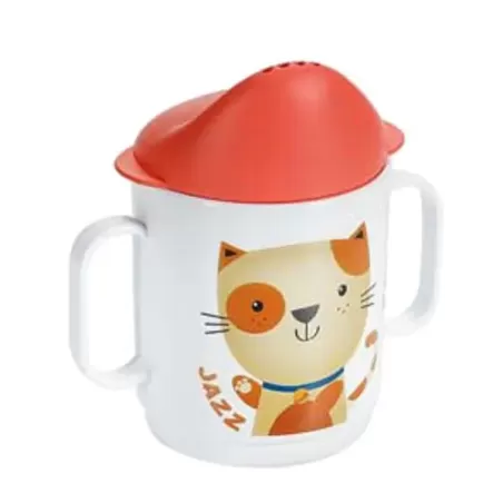 Bicchiere bambino con coperchio Cc.250