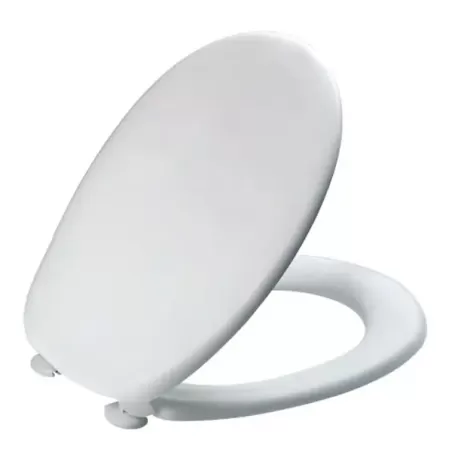 Sedile wc plastica bianco universale Cm.37,5x46,2