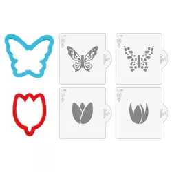 Tagliapasta e stencil è primavera - Decora 2