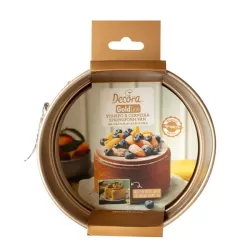 Stampi a cerniera rose gold line Cm.21,5xH.10 - Decora