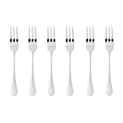 Bloom, Set 6 forchettine dolce inox - Sambonet