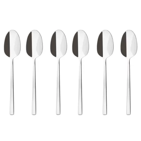 Rock, Set 6 cucchiaini tè/caffè inox - Sambonet