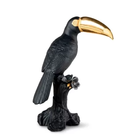 Tucano nero e oro (Serie Limitata) - Lladro