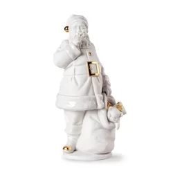 E' arrivato Babbo Natale. Bianco-oro - Lladro