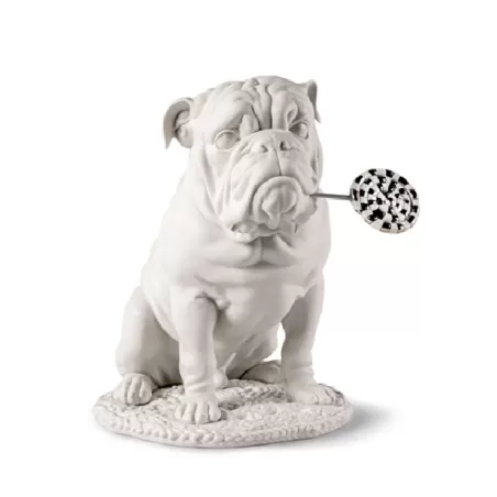 Bulldog con lecca-lecca Re-Deco - Lladro