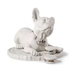 Bulldog francese con macarons Re-Deco - Lladro