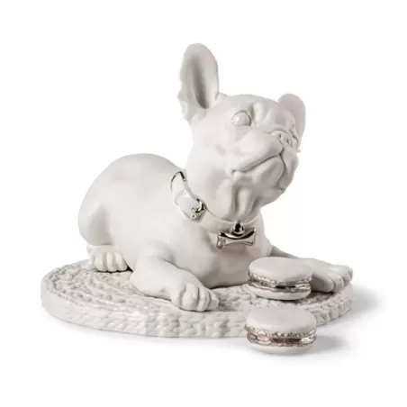 Bulldog francese con macarons Re-Deco - Lladro