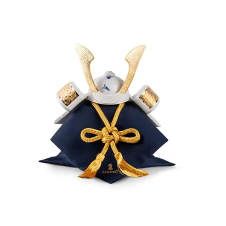Elmetto Samurai - Carpe Koï blu (Serie Limitata) - Lladro