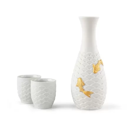 Set da sake Koi - Lladro