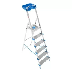 Scala alluminio 5 gradini titanica