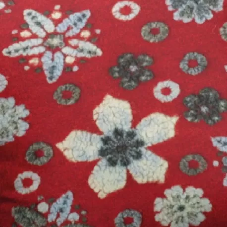 Fiaba Di lana, Tappeto lana soffiata con antiscivolo Cm.135x220 - Wosde