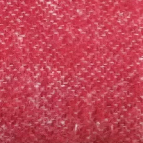 Colore Rosso, Plaid Caldo cotone con frange Cm.130x170 - Wosde