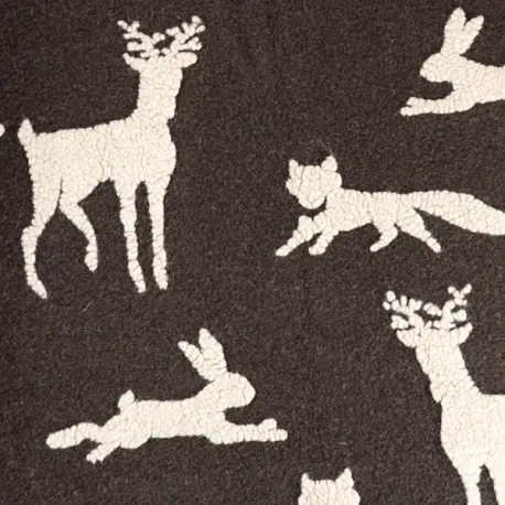 Bosco Incantato, Cuscino grande lana soffiata Cm.50x50 - Wosde