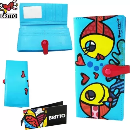 Portafoglio pesce - Romero Britto