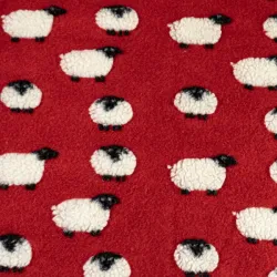 Morbidi Rifugi, Plaid lana soffiata grande Cm.130x150 - Wosde