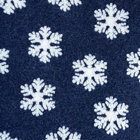 Danza Di Neve, Plaid lana soffiata grande Cm.130x150 - Wosde