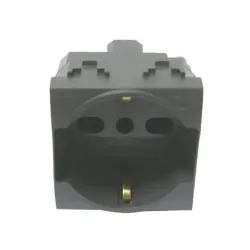 Frutto gemac presa schuko 10-16 amper compatibile con Living International