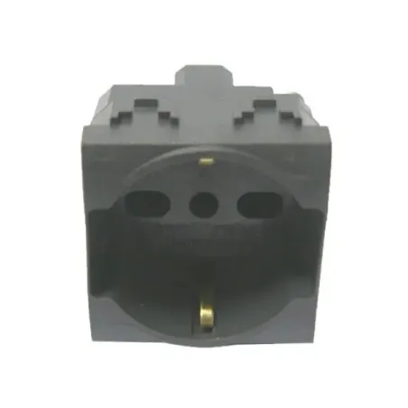 Frutto gemac presa schuko 10-16 amper compatibile con Living International