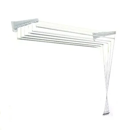 Stendibiancheria da parete su e giù Cm.120