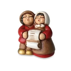 Bambini canterini presepe classico, rosso - Thun