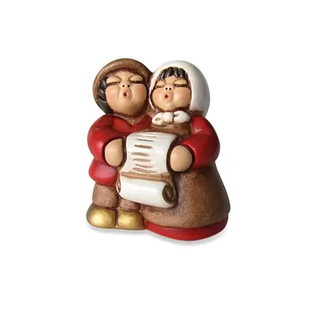 Bambini canterini presepe classico, rosso - Thun