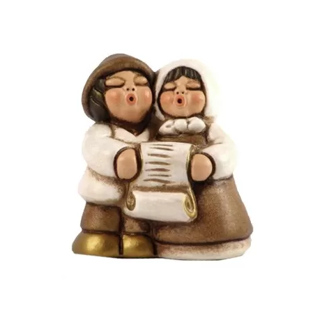 Bambini canterini presepe classico, champagne - Thun