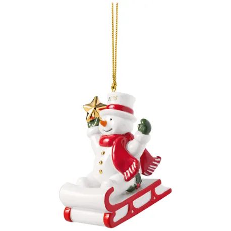 Christmas Classic Addobbo pupazzo di neve 2025 - Villeroy & Boch