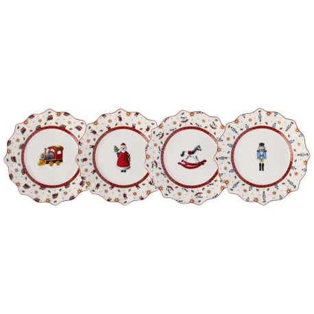 Toy's Delight Set di piatti anniversario, 4 pezzi - Villeroy & Boch