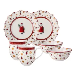 Toy's Delight Set da colazione, Babbo Natale, 6 pezzi - Villeroy & Boch