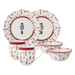 Toy's Delight Set da colazione, schiaccianoci, 6 pezzi - Villeroy & Boch