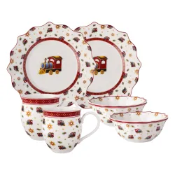 Toy's Delight Set da colazione, locomotiva, 6 pezzi - Villeroy & Boch