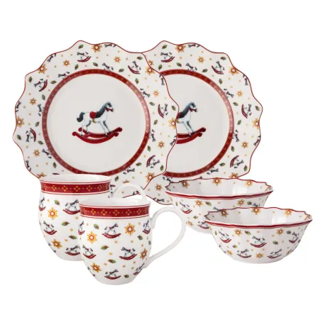 Toy's Delight Set da colazione, cavallo a dondolo, 6 pezzi - Villeroy & Boch