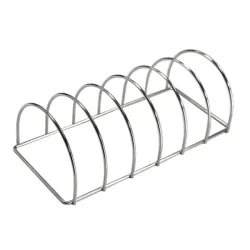 Supporto ribs in acciaio inox 6 posti - Texas Club