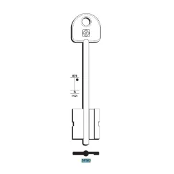 Chiave doppia mappa, Tesio - 5TSI3 - Silca