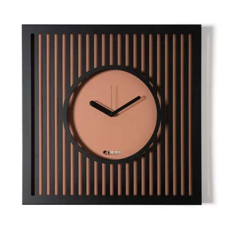 Orologio Tiffany grande, Nero/mocha mousse - Arti e Mestieri