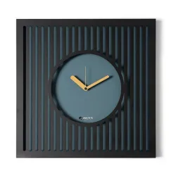 Orologio Tiffany grande, Nero/petrolio - Arti e Mestieri