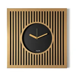 Orologio Tiffany grande, Oro laccato/nero - Arti e Mestieri