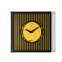 Orologio Tiffany piccolo, Nero/ocra - Arti e Mestieri