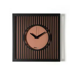 Orologio Tiffany piccolo, Nero/mocha mousse - Arti e Mestieri