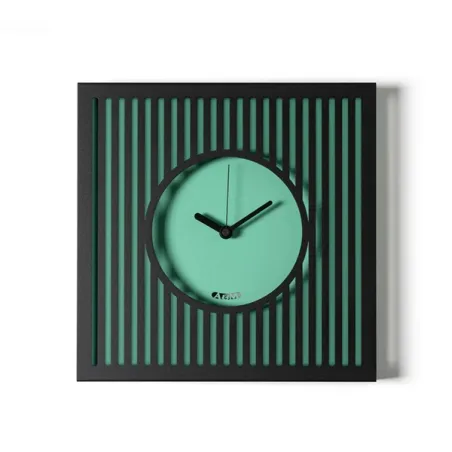 Orologio Tiffany piccolo, Nero/verde acqua - Arti e Mestieri