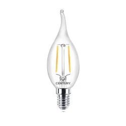 Lampadina led zaffiro colpo di vento E14 4W calda