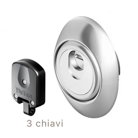 Defender magnatico Disec 3G2FMST-25D1 satinato