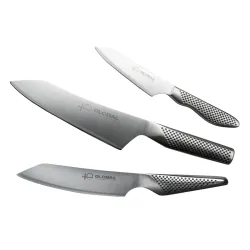 Set 3 coltelli '40th Anniversary Global' 3-teilig (G-4AN - GS-58AN - GS-110AN) Cm.18/15/11 - Global