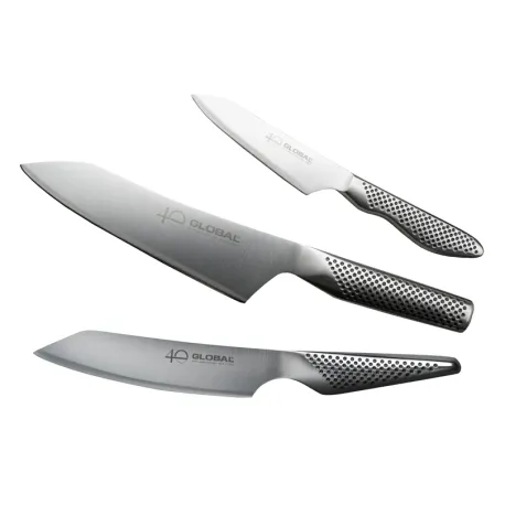 Set 3 coltelli '40th Anniversary Global' 3-teilig (G-4AN - GS-58AN - GS-110AN) Cm.18/15/11 - Global