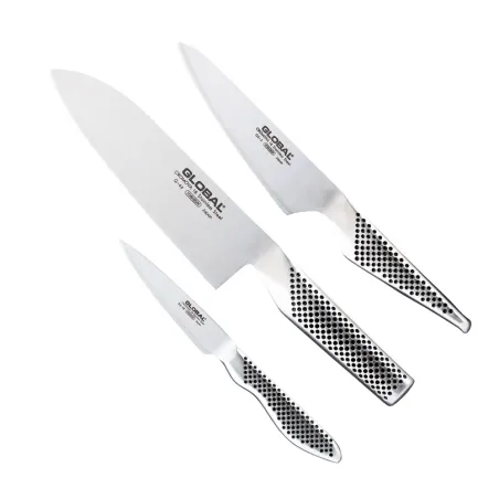 Set 3 coltelli (G-46/GS-03/GS-38) Cm.18/13/9 - Global