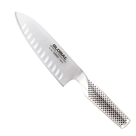 Coltello Santoku con lama alveolata G-84 Cm.16/28,5 - Global