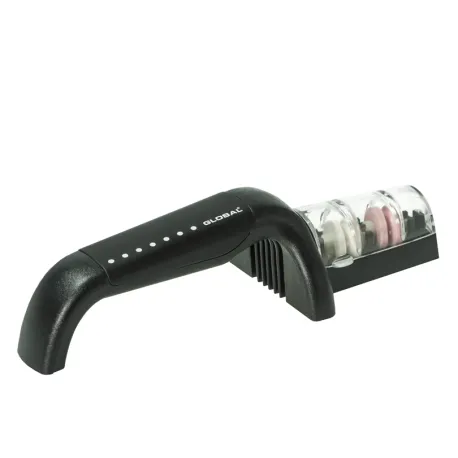 Affilacoltelli con 2 mole affilatrici in ceramica in diverse granularità G-91/BW Cm.23,5x8,5x6 - Global